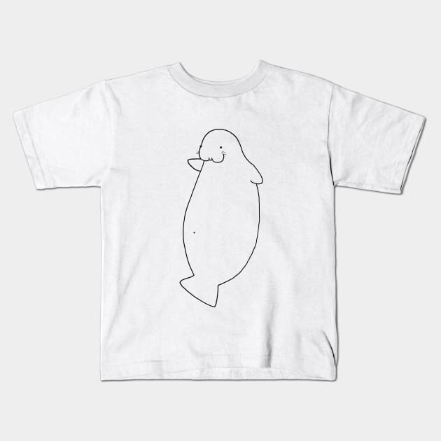 Manatee: Dancing Potato Kids T-Shirt by ManaTee